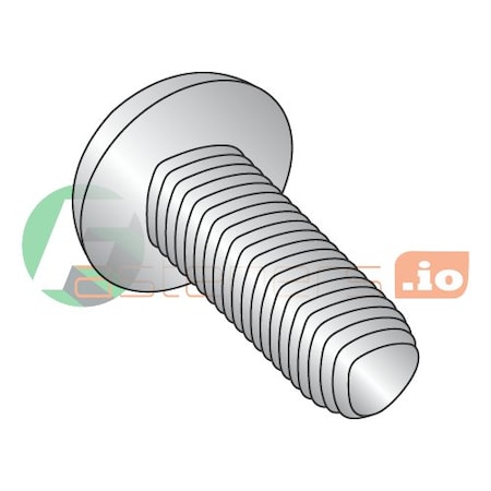 Newport Fasteners Thread Forming Screw, #4-40 x 1/2 in, Plain Stainless Steel Pan Head Phillips Drive, 5000 PK 602689